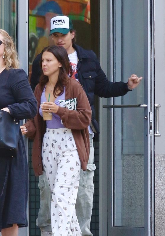Millie Bobby Brown Out in Manhattan 05-13-2024