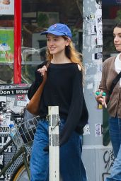 Natalia Dyer and Francesca Reale in New York 05-23-2024