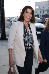Neve Campbell Arrives at Celebrity Hotspot Giorgio Baldi in Santa Monica 05-29-2024
