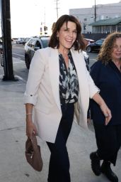 Neve Campbell Arrives at Celebrity Hotspot Giorgio Baldi in Santa Monica 05-29-2024