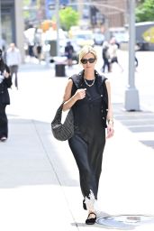 Nicky Hilton in a Black Dress and Black Shoes Out in New York 05-01-2024