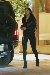 Noor Alfallah Exiting the Sunset Tower Hotel in Los Angeles 05-06-2024