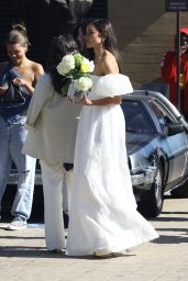 Olivia Culpo and Christian McCaffrey Leave Her Bridal Shower at Nobu in Malibu 05-25-2024
