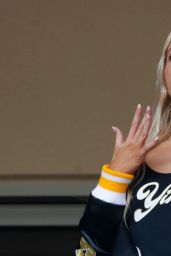 Olivia Dunne at Chicago Cubs vs Pittsburgh Pirates Game in Pittsburgh 05-11-2024
