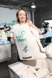 Olivia Wilde at the Baby2Baby Maternal Health Press Conference in LA 05-08-2024