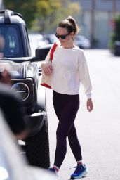 Olivia Wilde - Leaves Gym in Los Angeles 05-01-2024