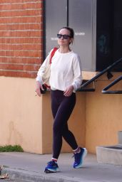 Olivia Wilde - Leaves Gym in Los Angeles 05-01-2024