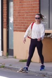 Olivia Wilde - Leaves Gym in Los Angeles 05-01-2024