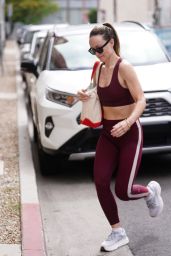 Olivia Wilde Leaving Her Workout in Los Angeles 05-09-2024