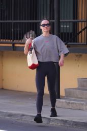 Olivia Wilde Leaving the gym in Studio City 04-30-2024
