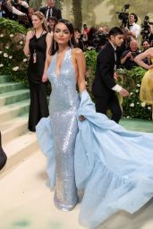 Rachel Zegler Stuns in Icy Blue Dior Gown at 2024 Met Gala