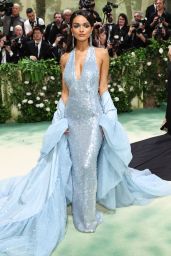 Rachel Zegler Stuns in Icy Blue Dior Gown at 2024 Met Gala