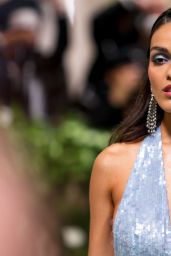 Rachel Zegler Stuns in Icy Blue Dior Gown at 2024 Met Gala