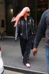 Rihanna Stuns with Vibrant Pink Hair Transformation Ahead of Met Gala