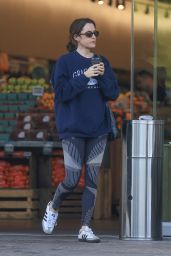 Riley Keough Sports a "Graceland" Sweatshirt - Los Angeles 05-09-2024