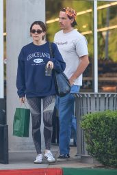 Riley Keough Sports a "Graceland" Sweatshirt - Los Angeles 05-09-2024