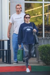 Riley Keough Sports a "Graceland" Sweatshirt - Los Angeles 05-09-2024