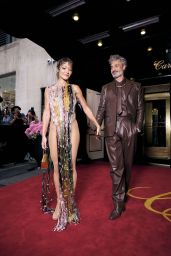Rita Ora and Her Husband Taika Waititi Leave Their Hotel to go to the Met Gala in New York 05-06-2024