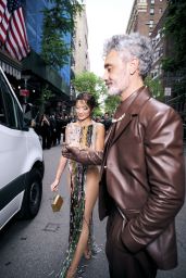 Rita Ora and Her Husband Taika Waititi Leave Their Hotel to go to the Met Gala in New York 05-06-2024