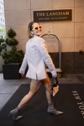 Rita Ora Arrives at a Hotel in New York 05-05-2024
