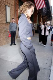 Rita Ora Showcases Eclectic Fashion Choices in New York 05-01-2024