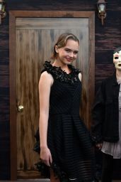 Ryan Kiera Armstrong at "The Strangers: Chapter 1"Premiere in Los Angeles