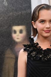 Ryan Kiera Armstrong at "The Strangers: Chapter 1"Premiere in Los Angeles