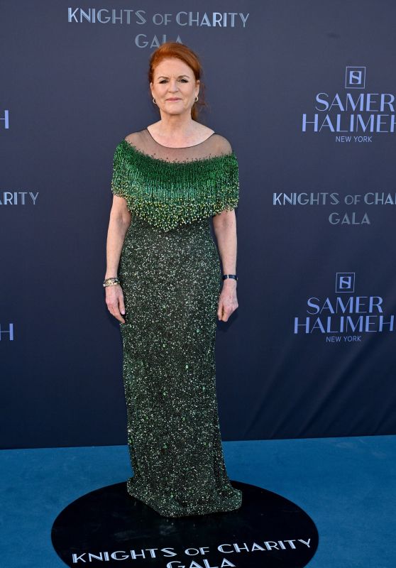 Sarah Ferguson – KNIGHTS OF CHARITY GALA at Cannes Film Festival 05-22-2024