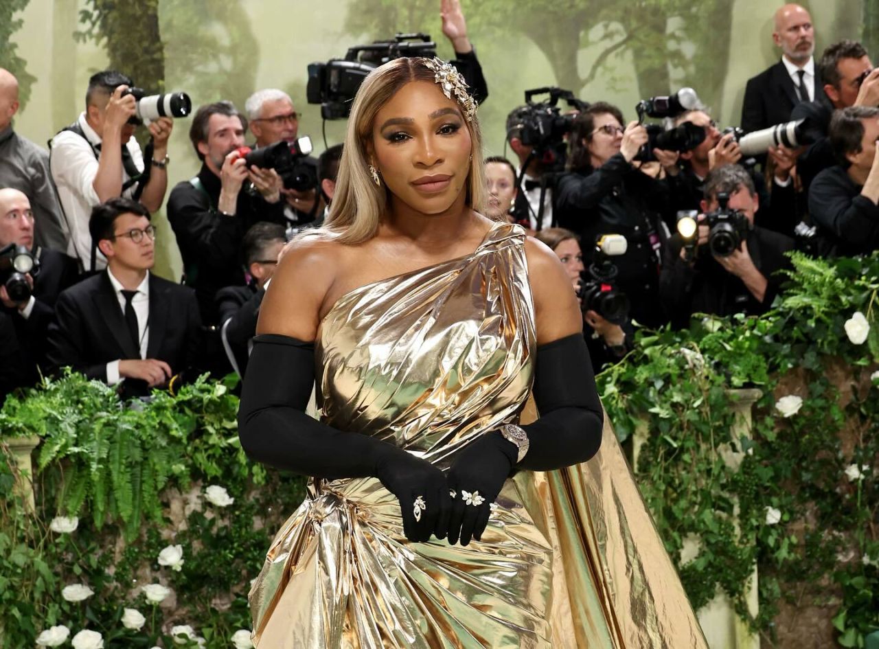 Serena Williams at Met Gala 2024 • CelebMafia