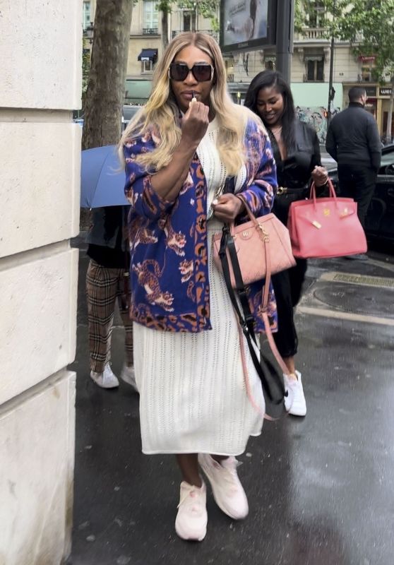 Serena Williams Emerges From the Ritz Hotel in Paris 05-28-2024