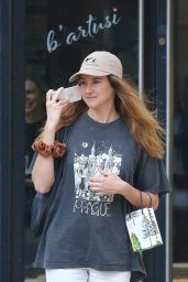 Shailene Woodley in Casual Outfit in Manhattan’s West Village 05-01-2024