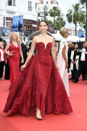 Shanina Shaik at Cannes Film Festival Opening Ceremony Red Carpet 05-14-2024