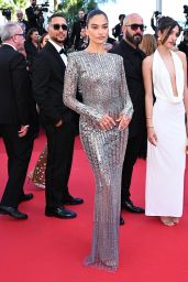 Shanina Shaik at “Emilia Perez” Red Carpet at Cannes Film Festival 05-18-2024