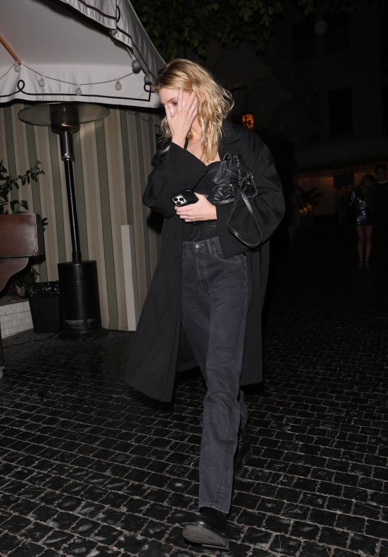 Stella Maxwell Leaving the Chateau Marmont in Los Angeles 05-09-2024