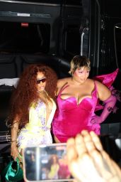 SZA and Lizzo "Were Arriving at Casa Cipriani for a Met Gala After-party in New York 05-06-2024