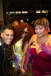SZA and Lizzo "Were Arriving at Casa Cipriani for a Met Gala After-party in New York 05-06-2024