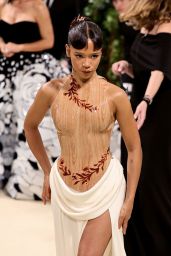 Taylor Russell Stuns at the 2024 Met Gala: A Red Carpet Vision