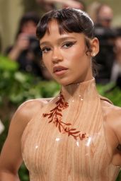 Taylor Russell Stuns at the 2024 Met Gala: A Red Carpet Vision