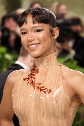 Taylor Russell Stuns at the 2024 Met Gala: A Red Carpet Vision