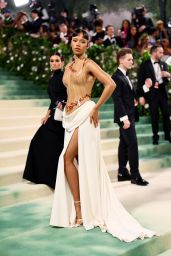 Taylor Russell Stuns at the 2024 Met Gala: A Red Carpet Vision