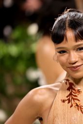 Taylor Russell Stuns at the 2024 Met Gala: A Red Carpet Vision