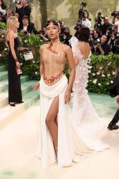 Taylor Russell Stuns at the 2024 Met Gala: A Red Carpet Vision