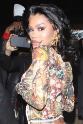 Teyana Taylor Exits a 2024 Met Gala After Party in New York 05-07-2024