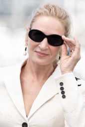 Uma Thurman at "Oh, Canada" Photocall at Cannes Film Festival 05-18-2024