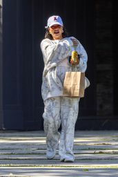 Vanessa Hudgens in Chic Maternity Look in LA 05-09-2024