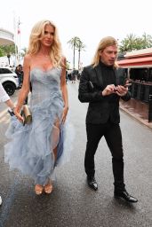 Victoria Silvstedt at the Martinez in Cannes 05-20-2024