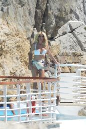 Victoria Silvstedt at the Swimming Pool of the Hotel du Cap Eden Roc in Antibes 05-22-2024