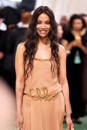 Zoe Saldana at 2024 Met Gala: A Boho-Chic Masterclass