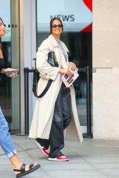Alesha Dixon Steps Out From Zoe Ball Breakfast Show in London 06-07-2024