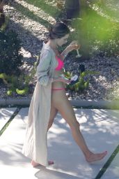 Alessandra Ambrosio at a Pool Party in Hollywood Hills 06-15-2024